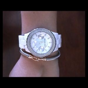 White Michael Kors watch
